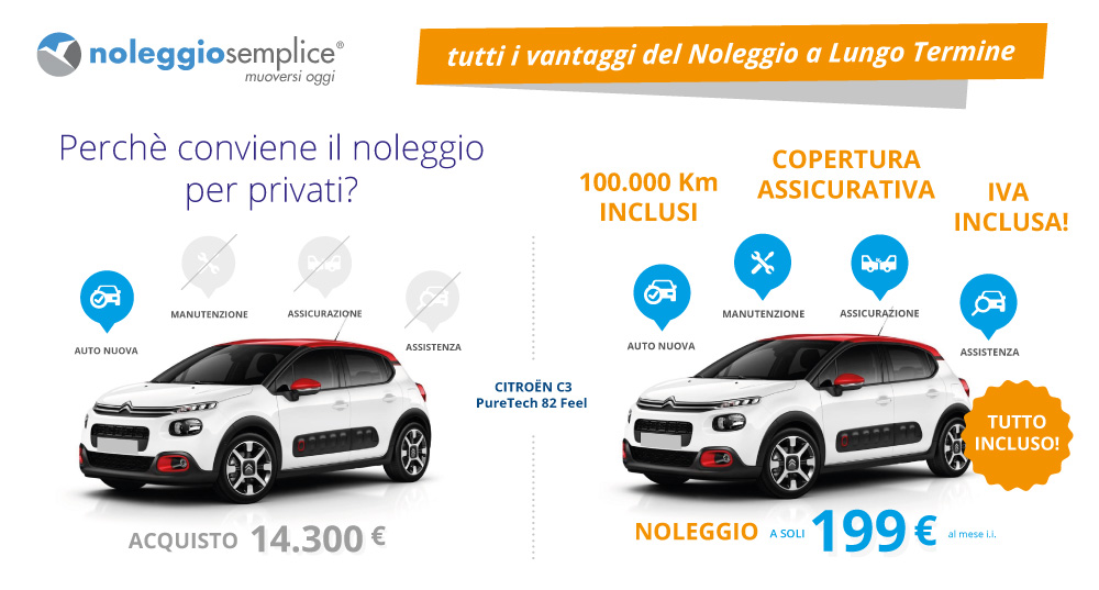 noleggio lungo termine privati